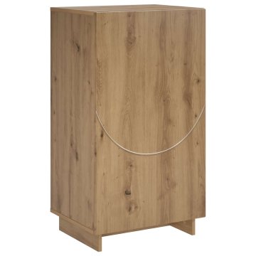 Vidaxl Omarica za čevlje 48 x 38 x 87,5 cm Konstruiran les