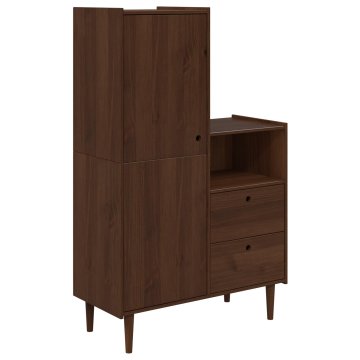 Vidaxl Omara BILBAO Karamelna 100 x 45 x 160 cm