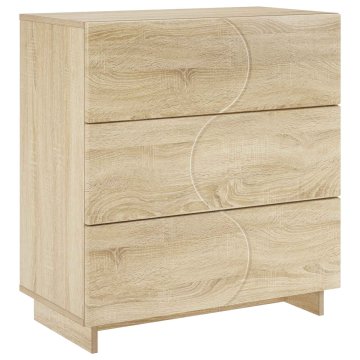 Vidaxl Komoda Sonoma hrast 70 x 38 x 75 cm Konstruiran les