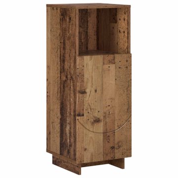 Vidaxl Kopalniška omarica Star les 36.5 x 38 x 95 cm Konstruiran les