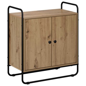 Vidaxl Komoda Artisan hrast 68 x 35 x 75 cm Predelan les