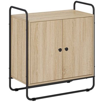 Vidaxl Komoda Sonoma hrast 68 x 35 x 75 cm Predelan les
