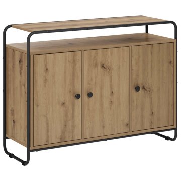 Vidaxl Komoda Artisan hrast 102 x 35 x 75 cm Predelan les