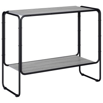Vidaxl Komoda Siva Sonoma 93.5 x 38 x 75 cm Konstruiran les