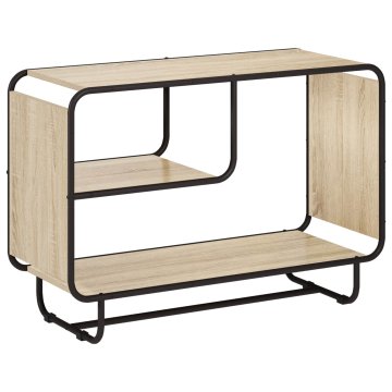 Vidaxl Komoda Sonoma hrast 93.5 x 37.5 x 64.5 cm Predelan les