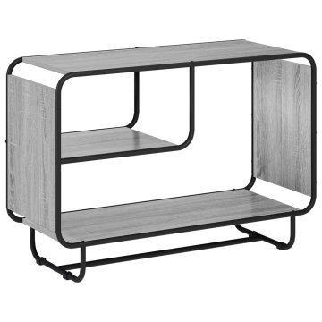 Vidaxl Komoda Siva Sonoma 93.5 x 37.5 x 64.5 cm Predelan les