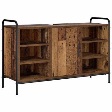 Vidaxl Kopalniška omarica Star les 95 x 34 x 61 cm Inženirski les