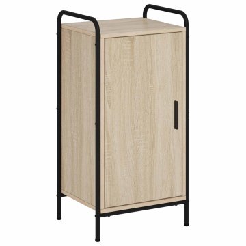 Vidaxl Strani šal Sonoma hrast 97 x 33 x 81 cm Inženirski les