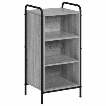 Vidaxl Strani šal Siva Sonoma 97 x 33 x 81 cm Inženirski les