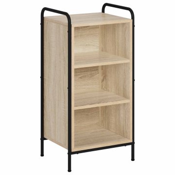 Vidaxl Strani šal Sonoma hrast 97 x 33 x 81 cm Inženirski les