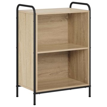 Vidaxl Knjigovni omar 55,5 x 33 x 174 cm Inženirski les Sonoma hrast