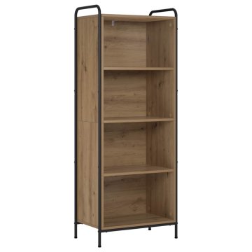 Vidaxl Knjigovni omar 55,5 x 33 x 174 cm Inženirski les Artisan hrast