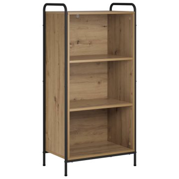Vidaxl Knjigovni omar 55,5 x 33 x 174 cm Inženirski les Artisan hrast