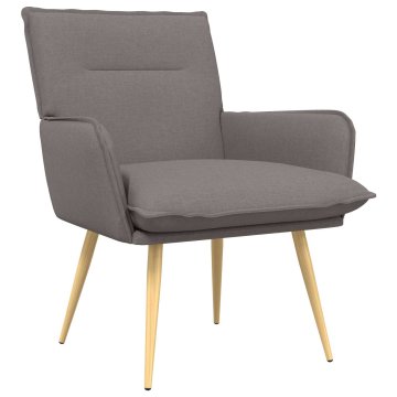 Vidaxl Fotelj Taupe Blago