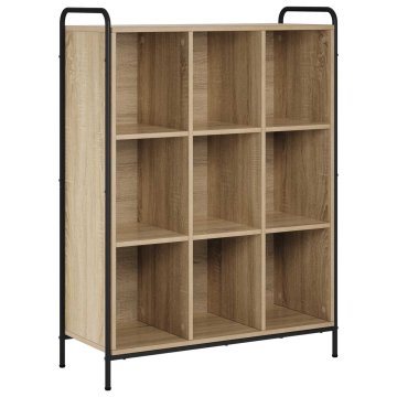 Vidaxl Knjigovni omar 57 x 33 x 111 cm Inženirski les Sonoma hrast