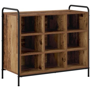 Vidaxl Omara za čevlje 85 x 39,5 x 75 cm Inženirski les Star les