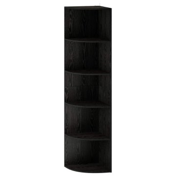 Vidaxl Kotna polica 5 ravni 41,5 x 41,5 x 178 cm Inženirski les
