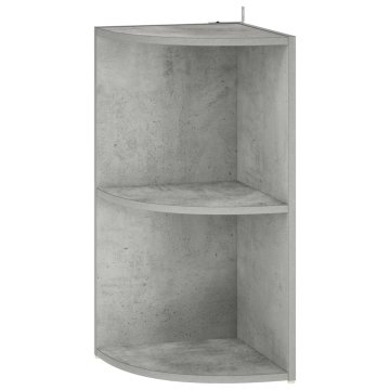 Vidaxl Kotna polica 2 ravni 41,5 x 41,5 x 72 cm Inženirski les