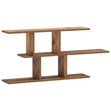 Vidaxl Stenska polica Star les 100 x 17 x 45,5 cm Inženirski les