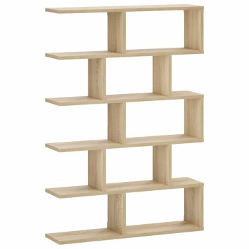 Vidaxl Stenska polica Sonoma hrast 70 x 17 x 101 cm Inženirski les