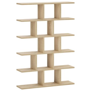 Vidaxl Stenska polica Sonoma hrast 70 x 17 x 101 cm Predelan les