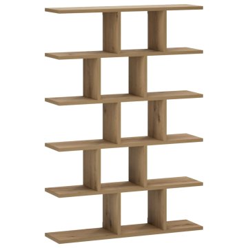 Vidaxl Stenska polica Artisan hrast 70 x 17 x 101 cm Predelan les