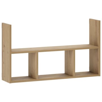 Vidaxl Stenska polica Artisan hrast 78,5 x 17 x 45 cm Inženirski les