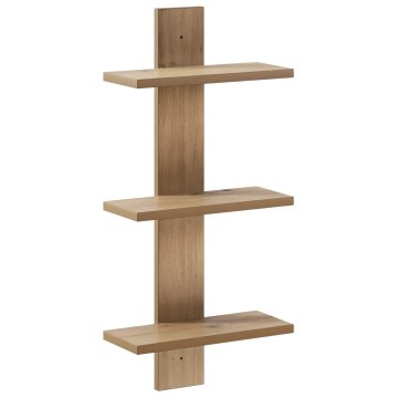 Vidaxl Stenska polica Artisan hrast 30 x 13,5 x 64,5 cm Iverna plošča