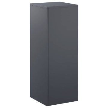 Vidaxl Stojalo za rastline Antracit 30 x 30 x 80 cm Nerjaveče jeklo