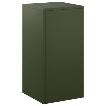 Vidaxl Stojalo za rastline Olivno zelena 30 x 30 x 60 cm