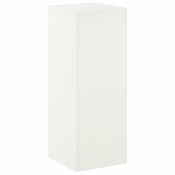 Vidaxl Stojalo za rastline Bela 30 x 30 x 80 cm Jeklo