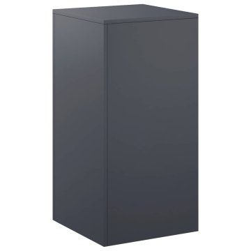 Vidaxl Stojalo za rastline Antracit 40 x 40 x 80 cm Nerjaveče jeklo