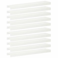 Vidaxl Pokrivni profil za vrtno obrobo 10 kos 100 x 20 x 5 cm Jeklo