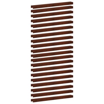 Vidaxl Pokrivni profil za vrtno obrobo 20 kos 100 x 10 x 5 cm