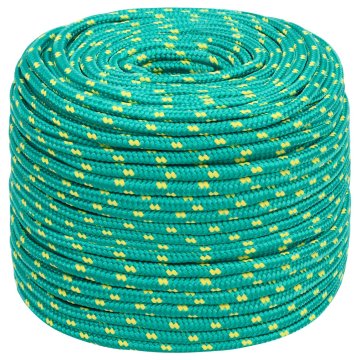 Vidaxl Večnamenska uporabna vrv 8 mm 500 m Zelena PP