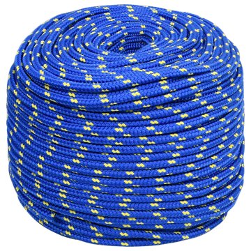 Vidaxl Večnamenska uporabna vrv 8 mm 50 m Modra PP