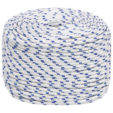 Vidaxl Večnamenska uporabna vrv 8 mm 25 m Bela in modra PP