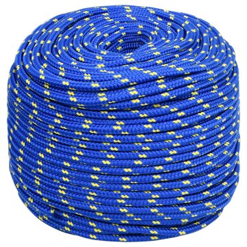 Vidaxl Večnamenska uporabna vrv 8 mm 25 m Modra PP