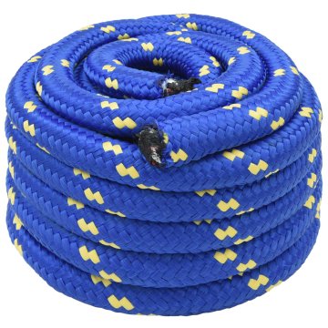 Vidaxl Večnamenska uporabna vrv 60 mm 5 m Modra PP