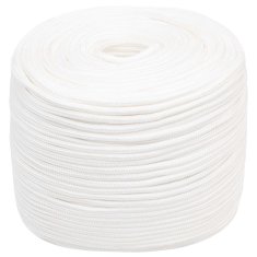Vidaxl Večnamenska uporabna vrv 8 mm 25 m Bela PP