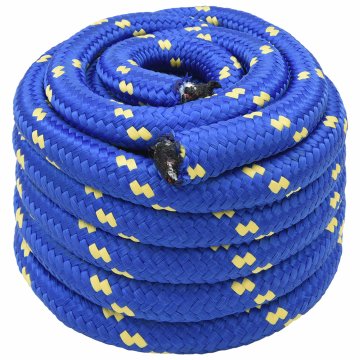 Vidaxl Večnamenska uporabna vrv 30 mm 25 m Modra PP