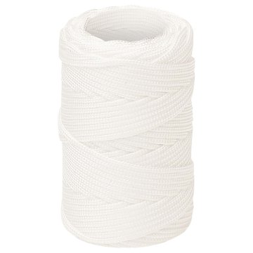 Vidaxl Večnamenska uporabna vrv 2 mm 50 m Bela PP