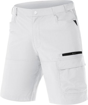 Moške Outdoor Kratke Hlače Hitro Sušeče Elastične Pohodniške 90% najlon 10% elastan 4-way stretch hidrofobne 5 žepov zadrga gumb zanke za pas Pohodništvo plezanje kolesarjenje Bele velikost 34