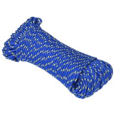 Vidaxl Večnamenska uporabna vrv 5 mm 25 m Modra PP
