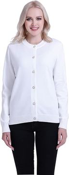 Ženski kardigan z zapenjanjem, elegantni pleteni, biserni gumbi, rebrasti manšeti, srednja debelina, udobna oblika, za pisarno in večerne izhode, pranje v pralnem stroju, vsestranska kombinacija, vse