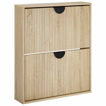 Vidaxl Omara za čevlje VENRAY 70 x 17 x 82 cm Inženirski les