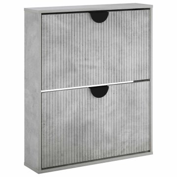 Vidaxl Omara za čevlje VENRAY 70 x 17 x 82 cm Inženirski les