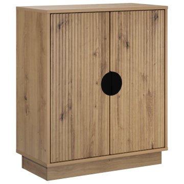 Vidaxl Strani šal VENRAY Artisan hrast 66 x 33 x 77,5 cm