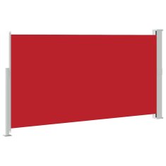Vidaxl Zložljiva stranska tenda za teraso 170x300 cm rdeča