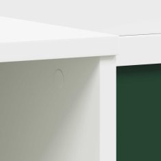 Vidaxl Otroški ustvarjalni shranjevanje ROROS Bela in siva